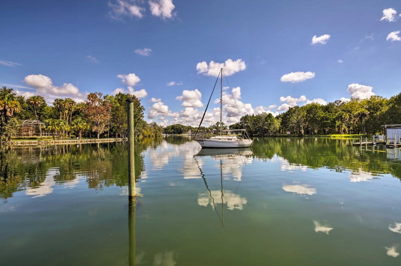 Crystal River House Scalloping And Dock, Gulf 7 Mi! Exterior foto